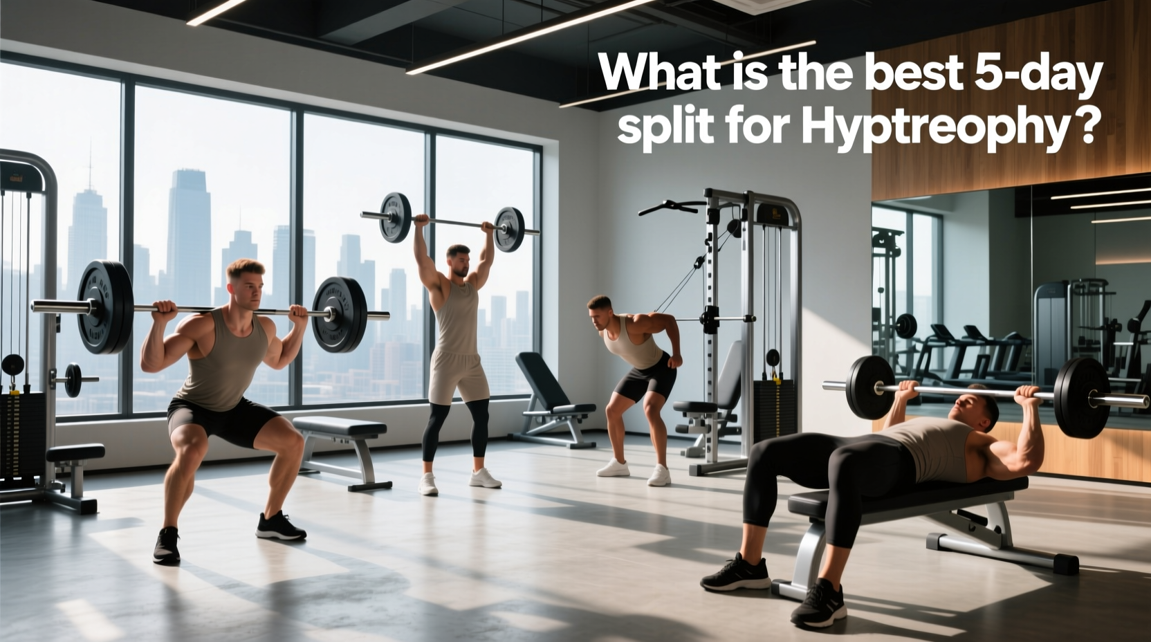 best 5 day hypertrophy split guide