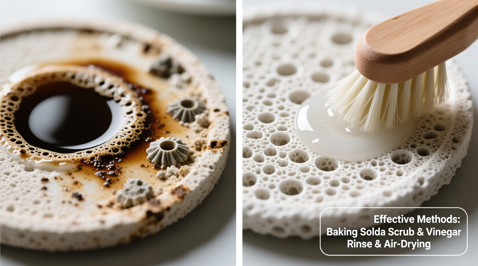 effective methods to remove stains from diatomaceous earth coasters and restore their natural look