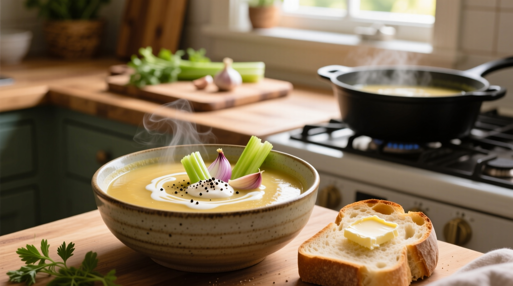 cream of celery soup recipe to make at home easy and delicious