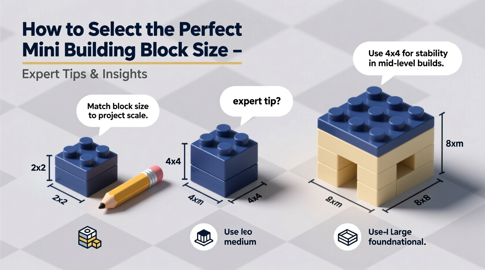 how to select the perfect size mini building blocks for your projects expert tips and insights