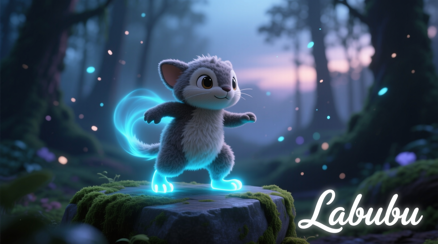 do labubu feet glow