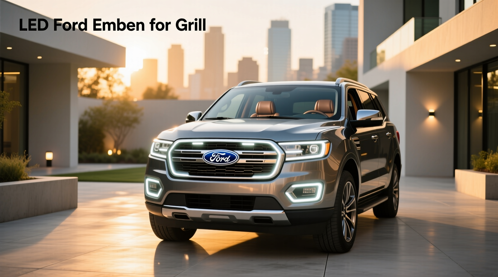 How to Choose & Install LED Ford Emblem for Grill