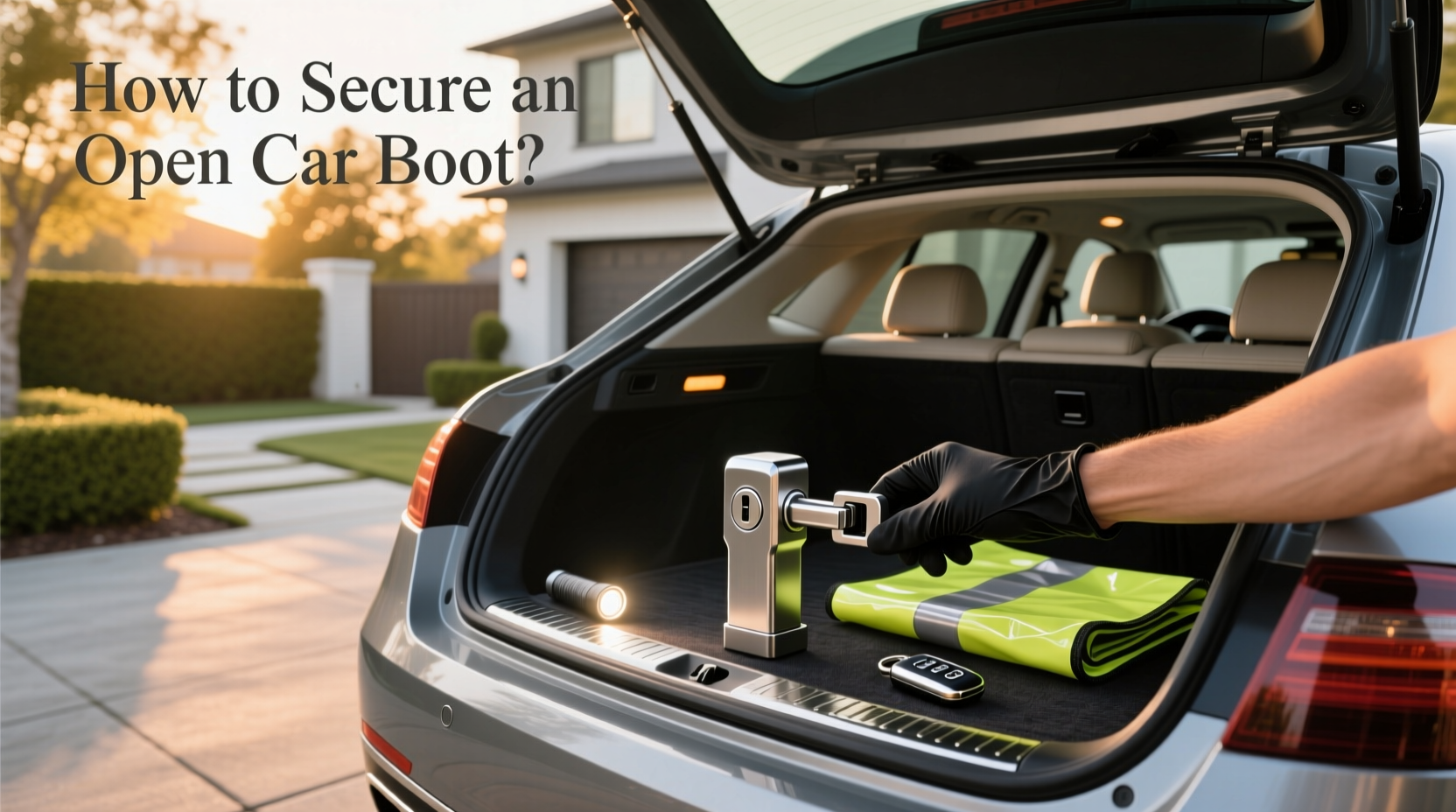 How to choose car boot lock, How to secure an open car boot?