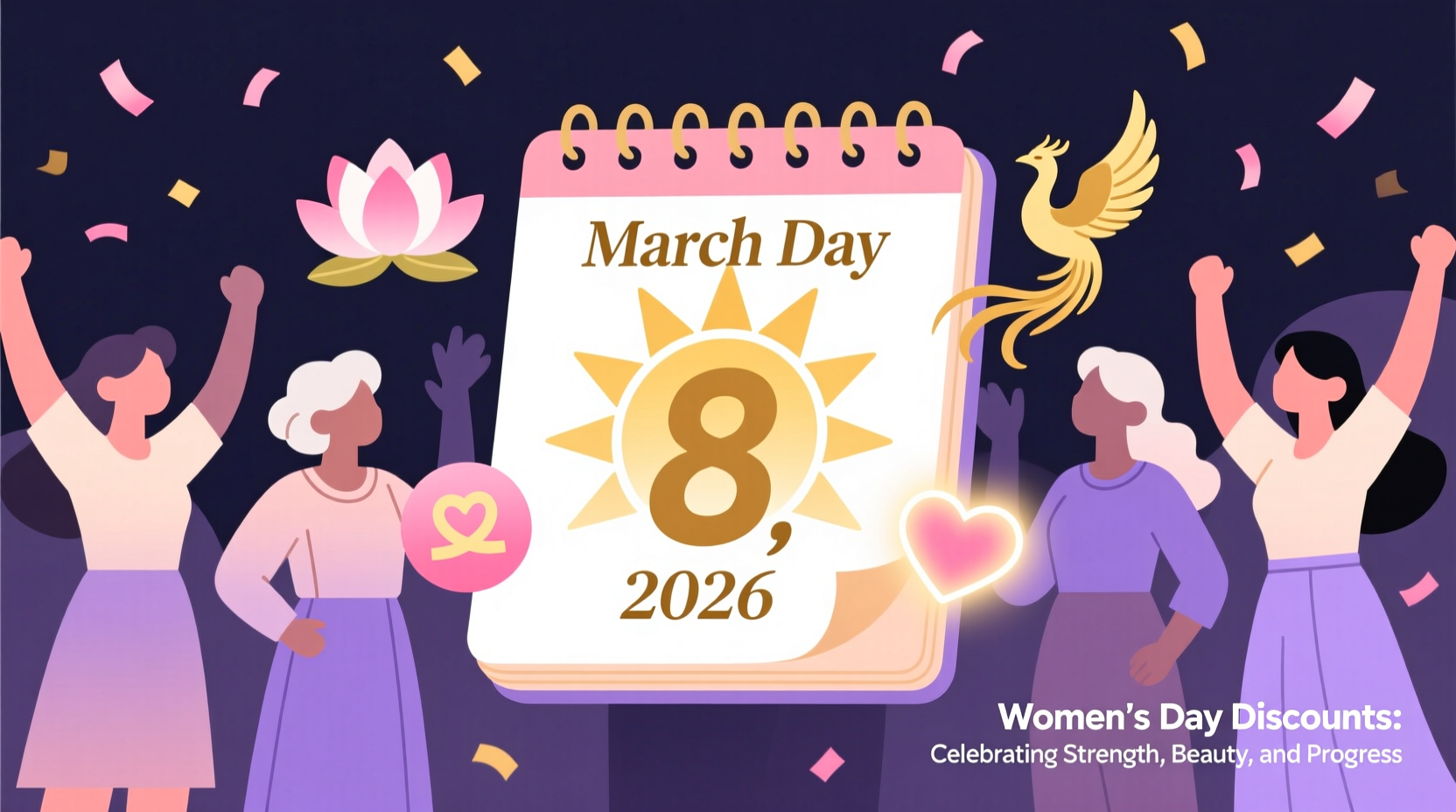 womens day discounts