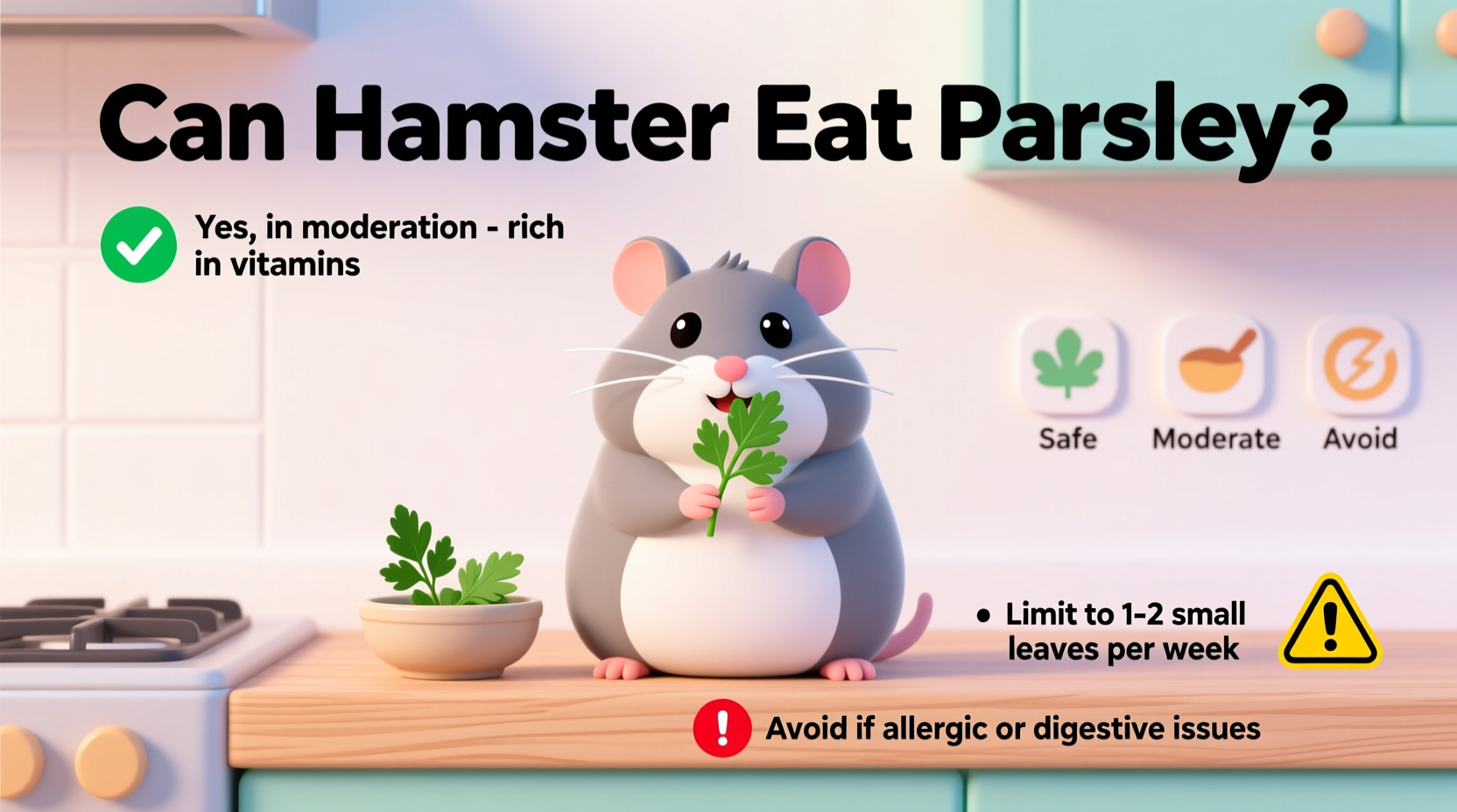 Can Hamsters Eat Parsley? Safe Serving Tips & Risks