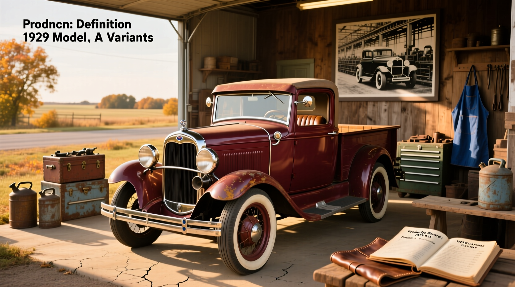 1929 ford model a pickup rarity value guide