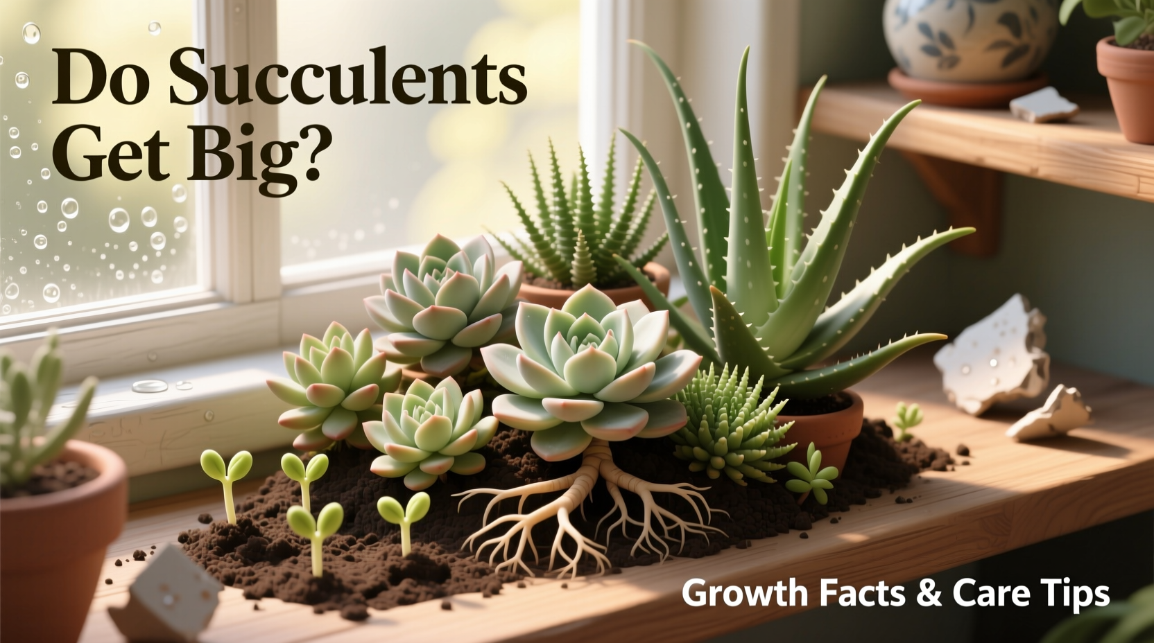 do succulents get big