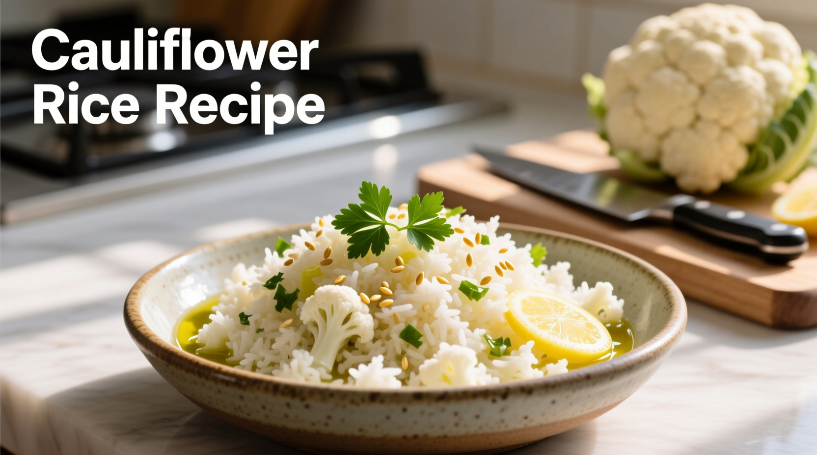 Perfect Cauliflower Rice Recipe: 3-Ingredient Low-Carb Alternative