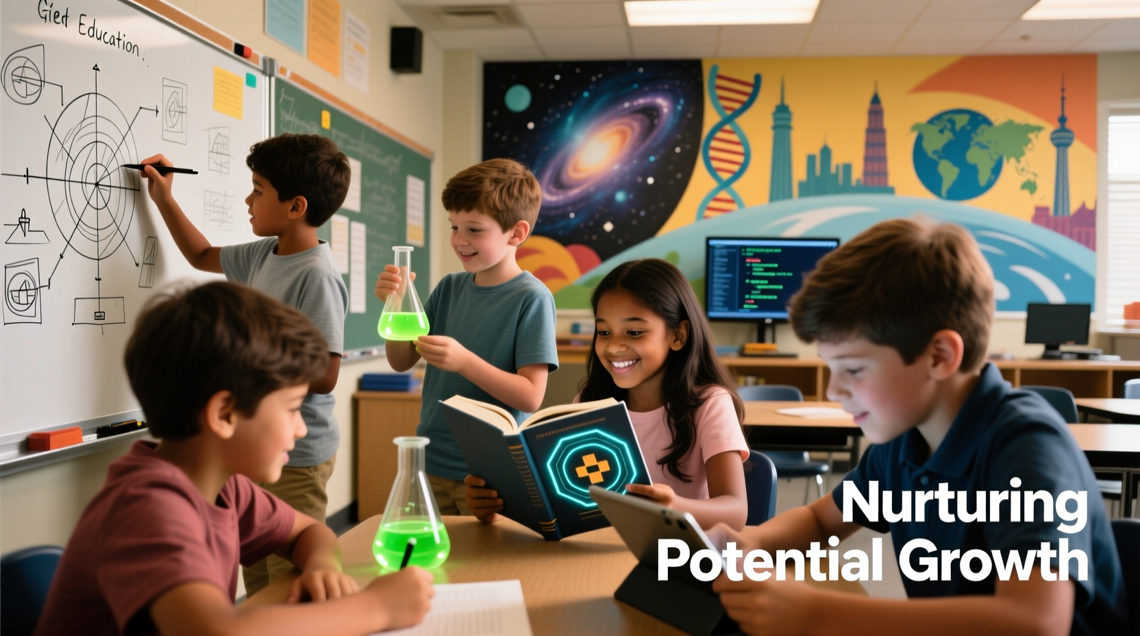 what is the gifted program nurturing potential growth