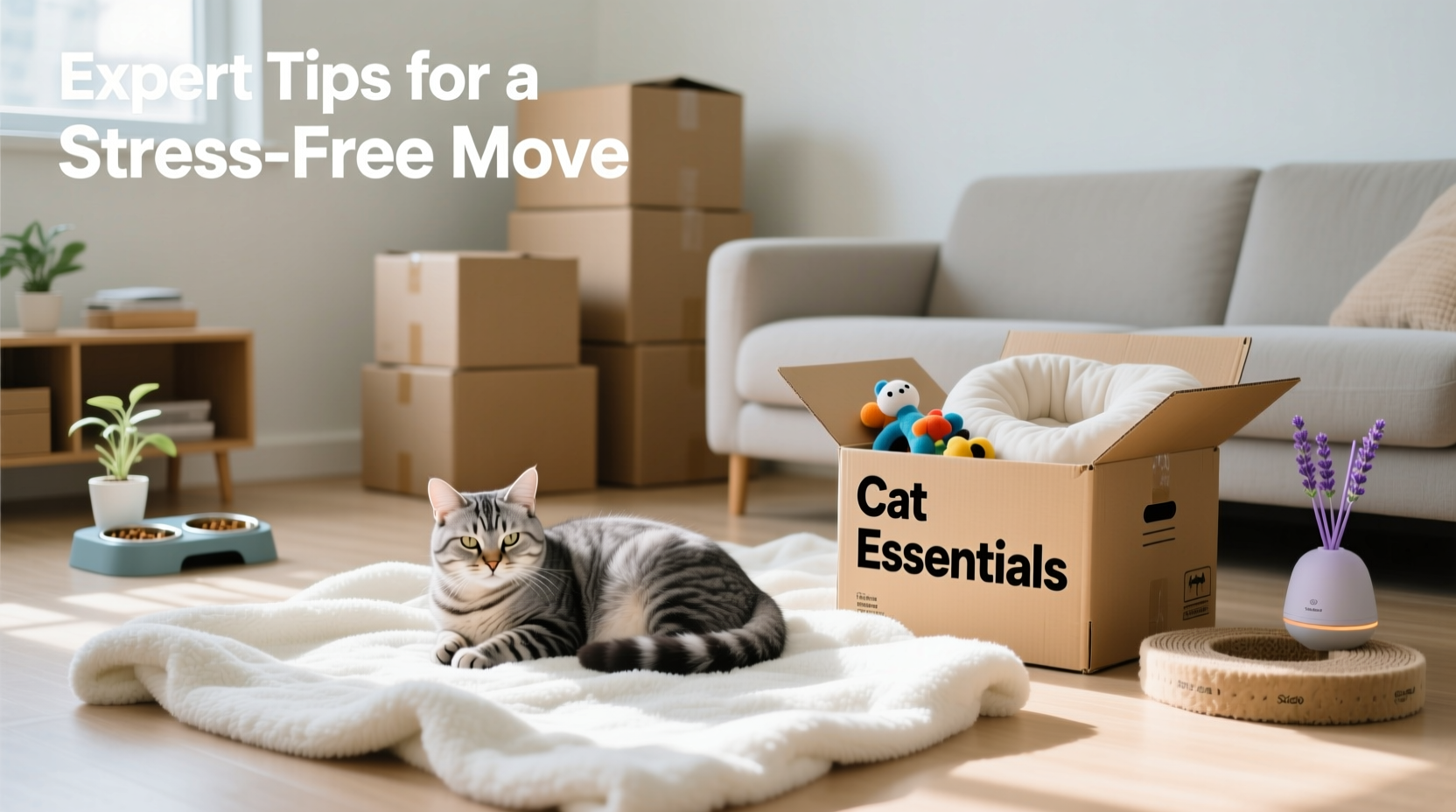how to help your cat settle smoothly after moving house expert tips for a stress free transition