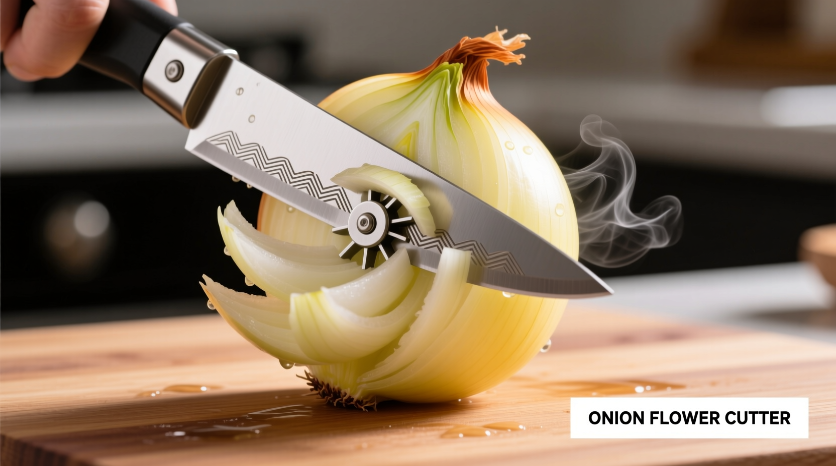 onion flower cutter