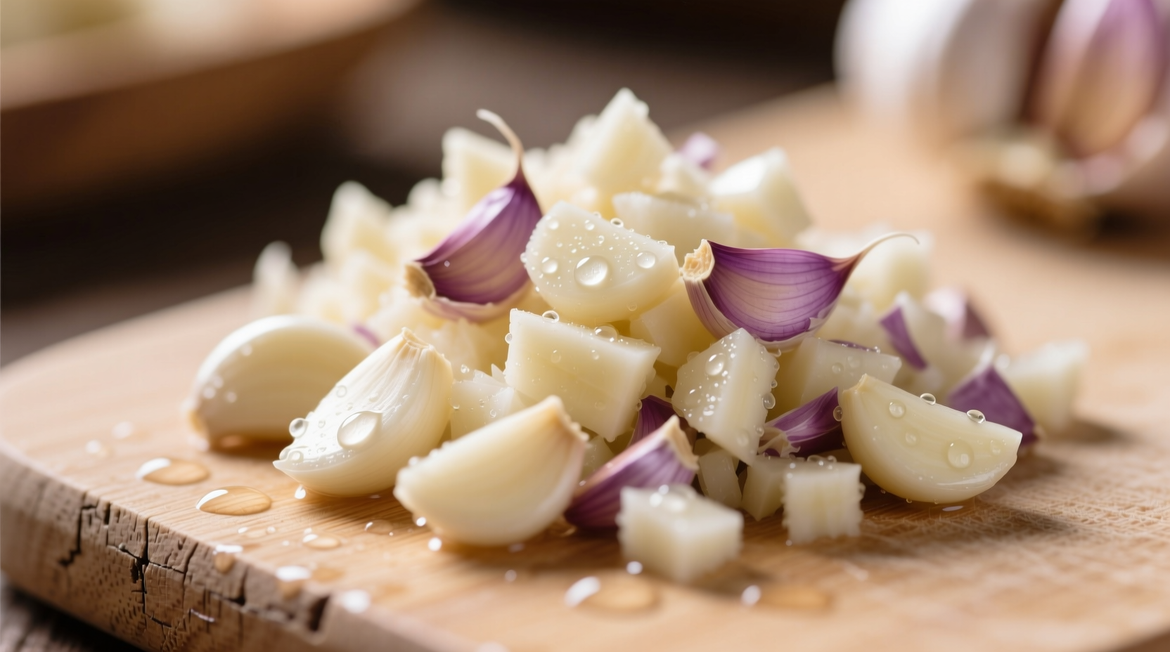 chopped garlic