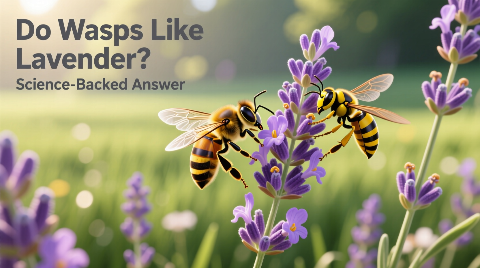 Do Wasps Like Lavender? Science-Backed Answer