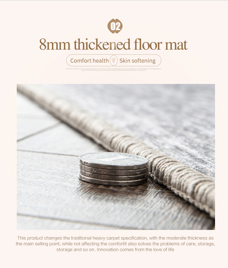 High Quality Modern Floral Wall Custom Lounge Thick Carpet Rug For Kitchen In China