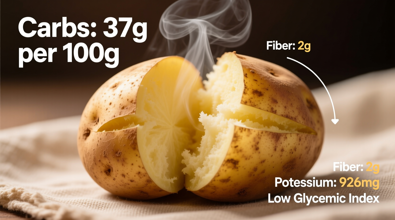 Baked Potato Carbs: Exact Count & Nutritional Facts
