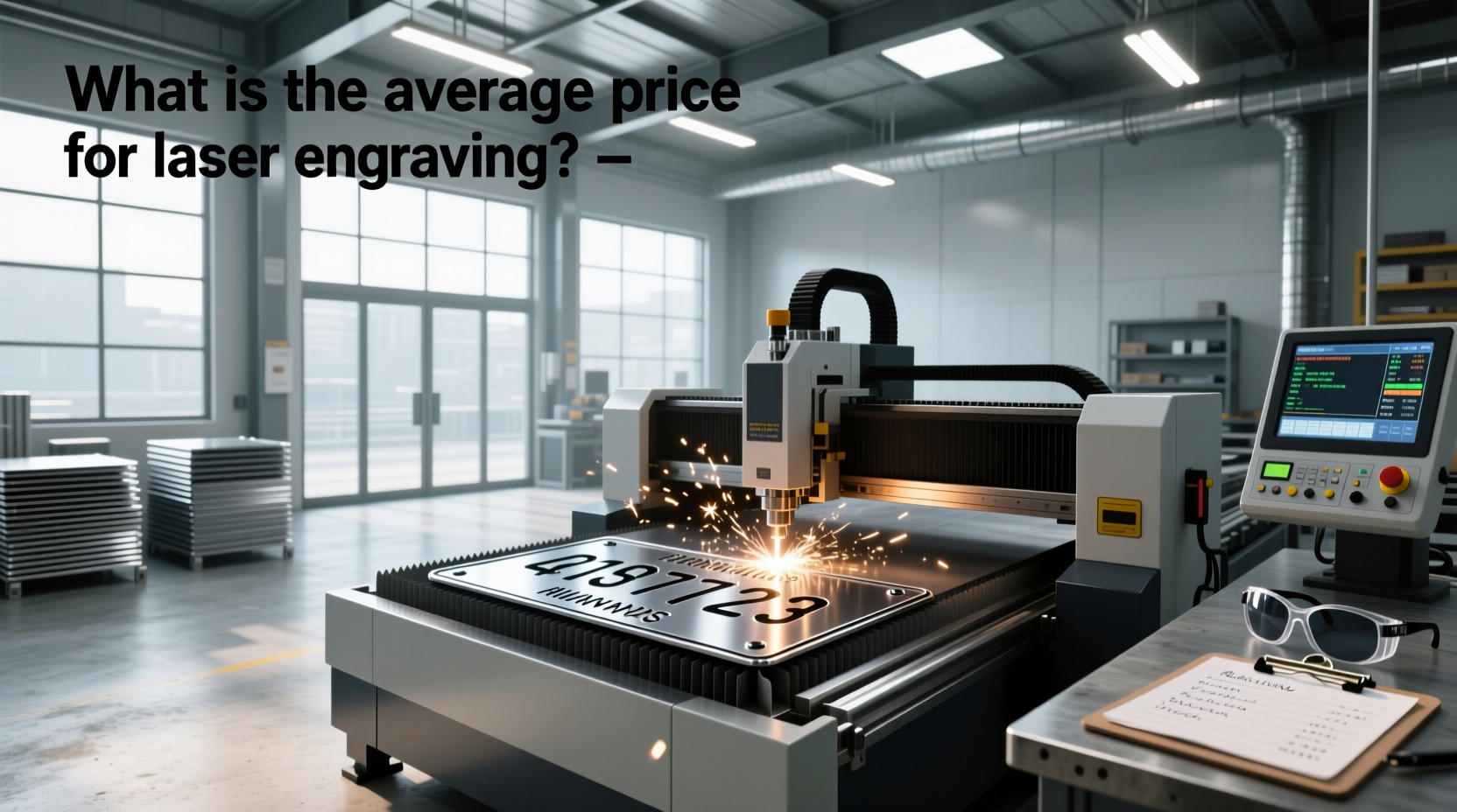 How to choose number plates laser cutting machine,What is the average price for laser engraving?