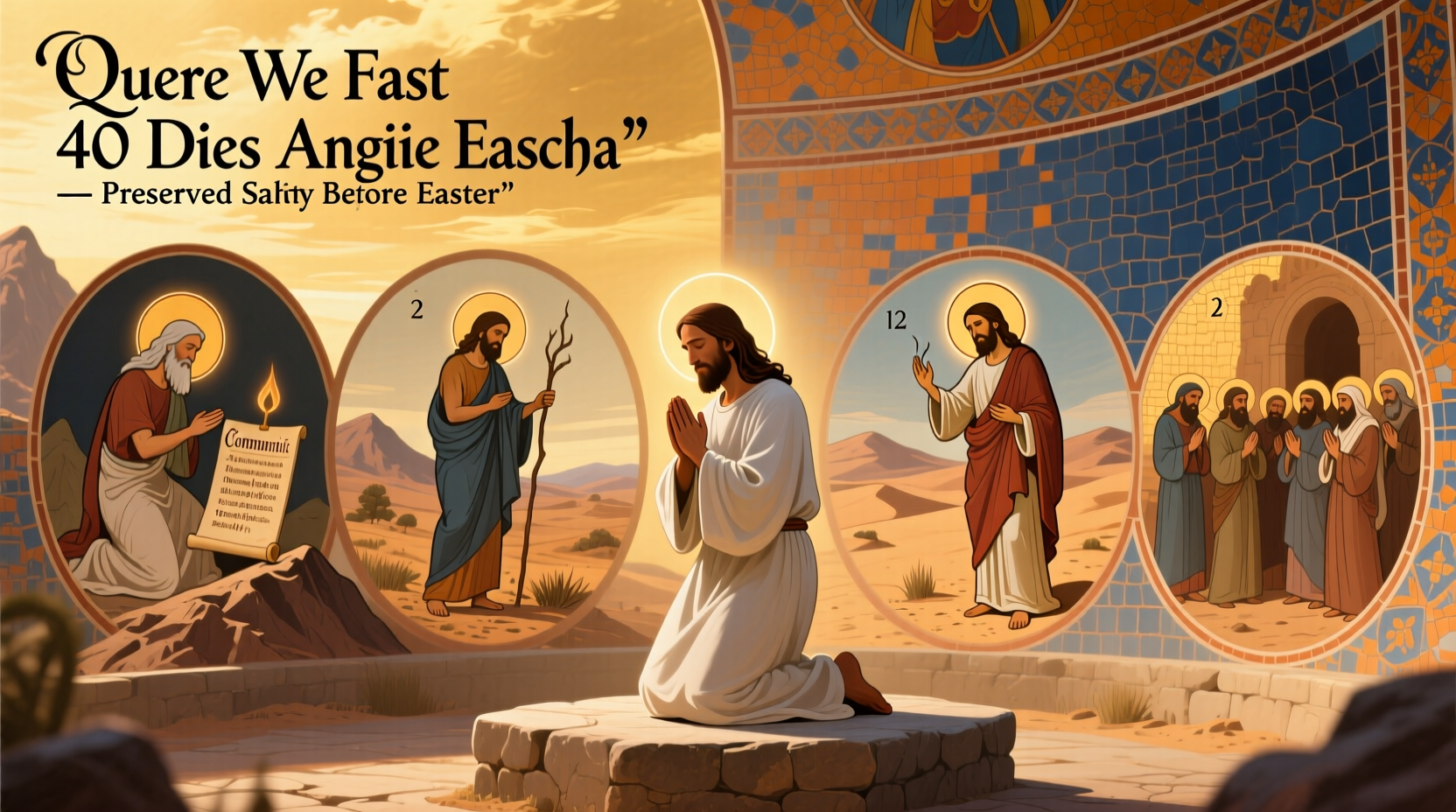 why do we fast 40 days before easter