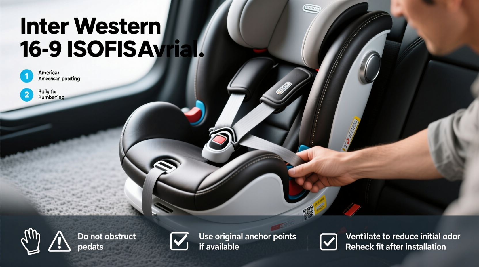child car seat non isofix