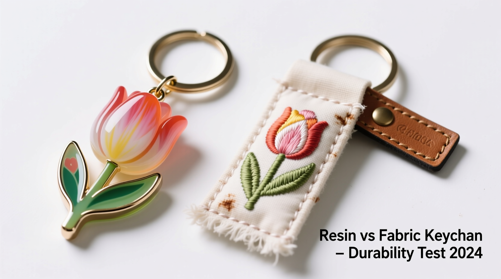 tulip keychain vs fabric keychain which one lasts longer