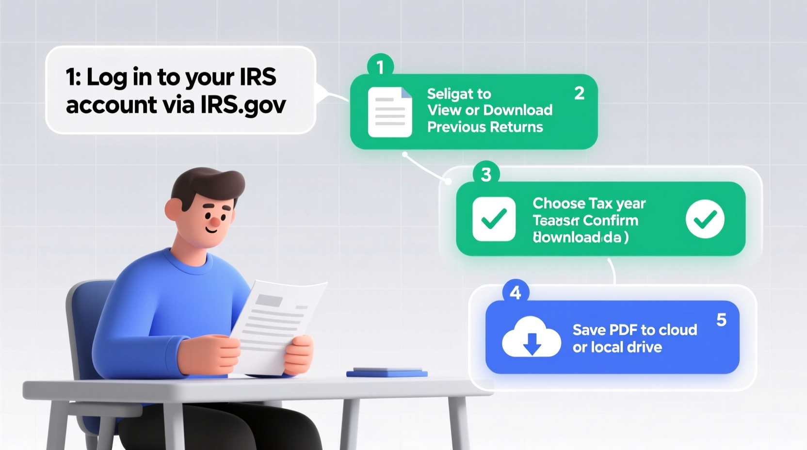 how to easily obtain copies of your previous tax returns a step by step guide