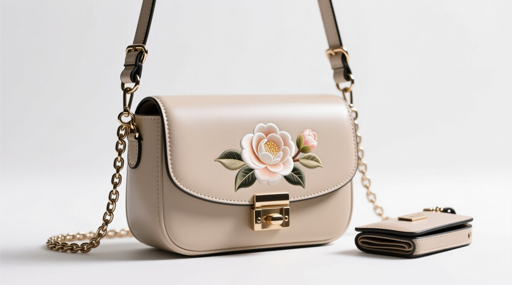 camellia crossbody with chain or wrist strap which bag is actually more practical