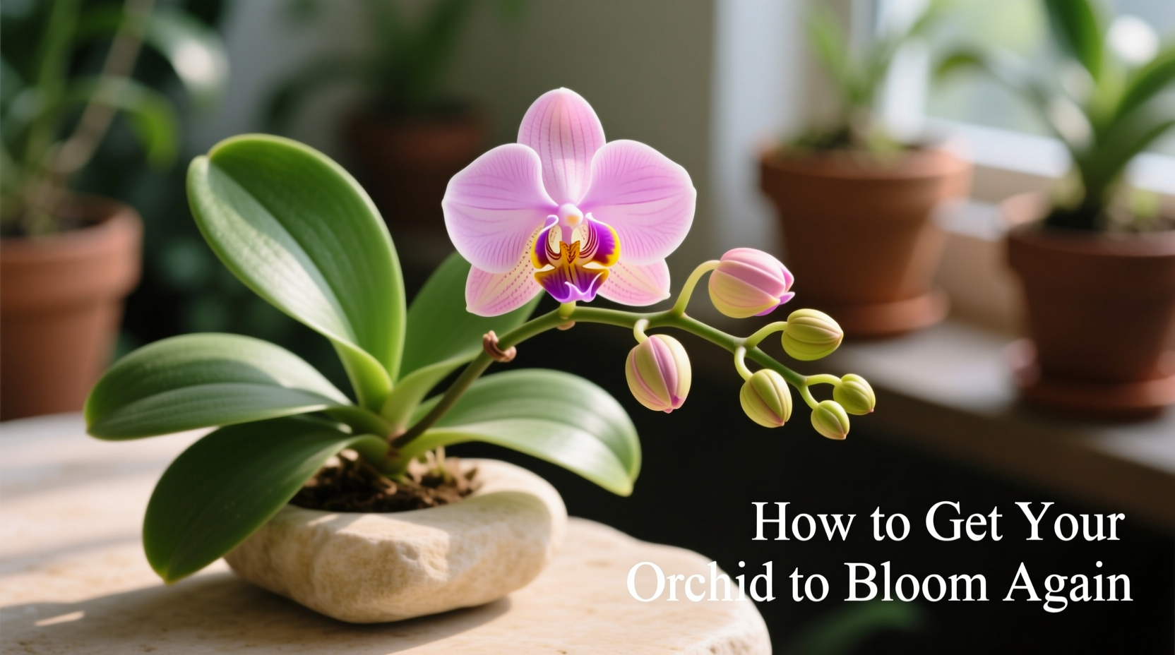 how can i get my orchid to bloom again