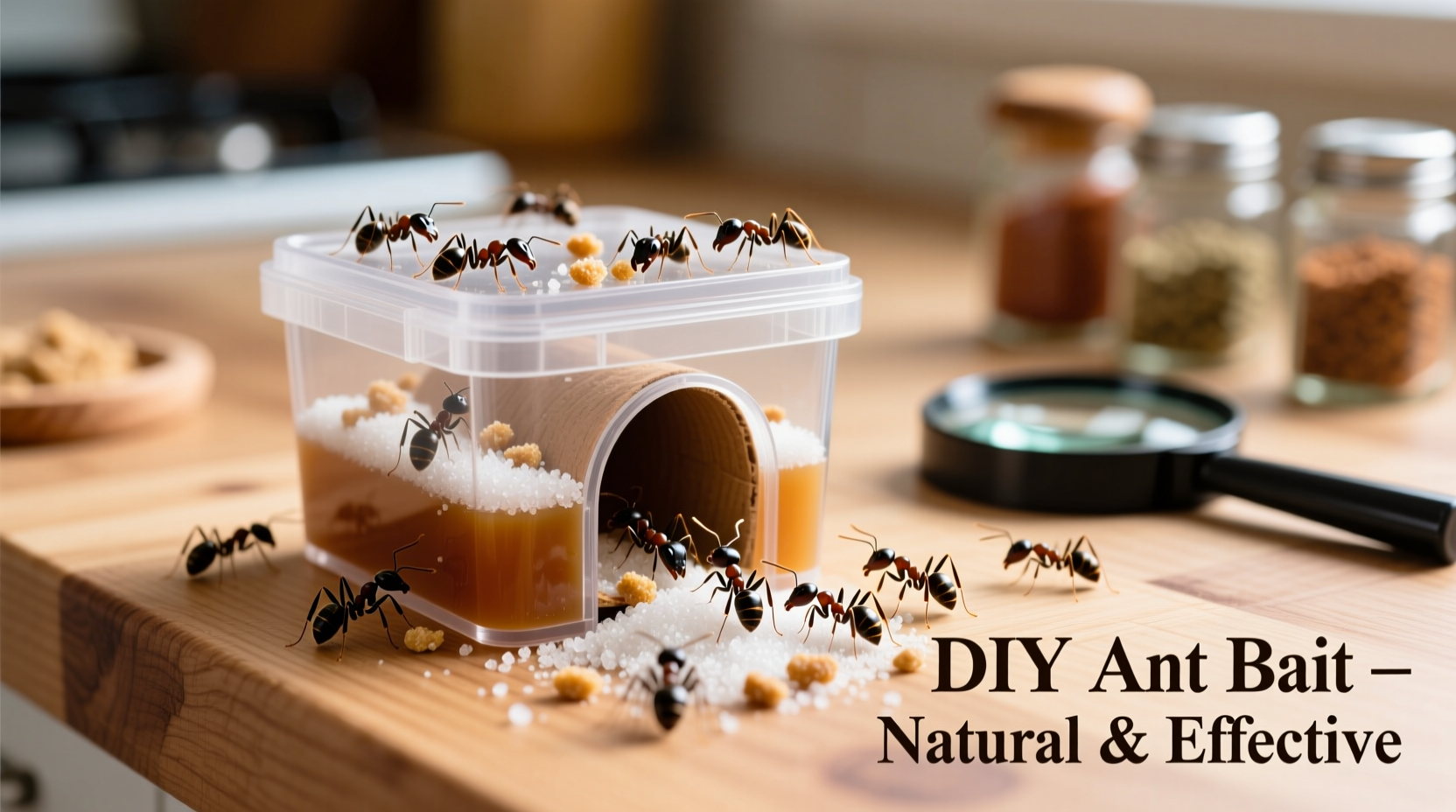 ants bait diy