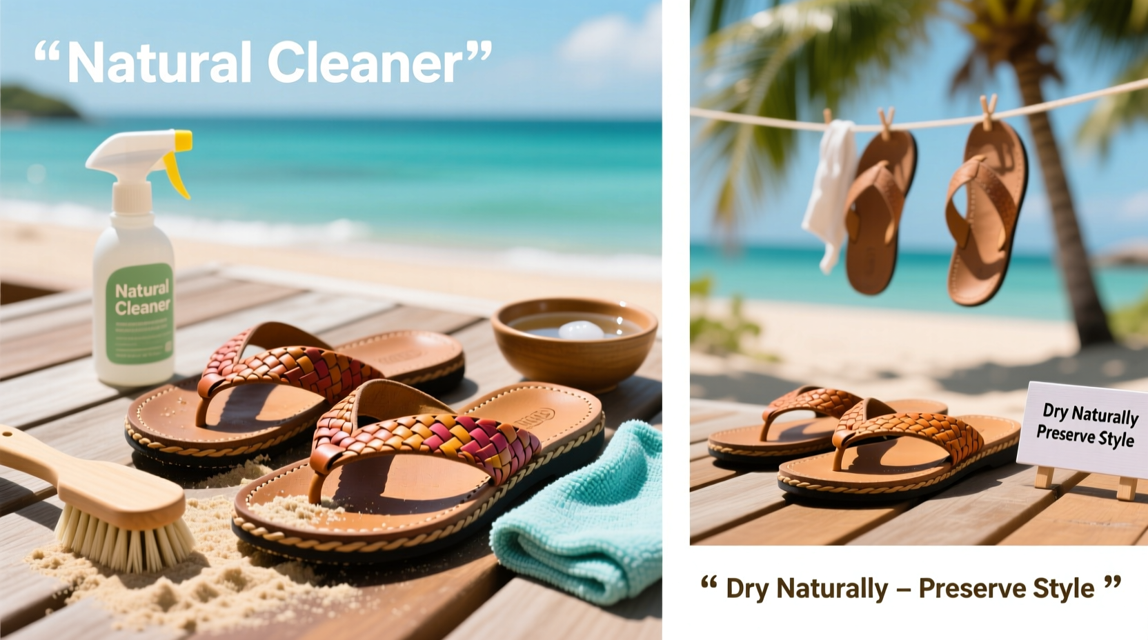 effective methods to deep clean your summer beach sandals for lasting comfort and style
