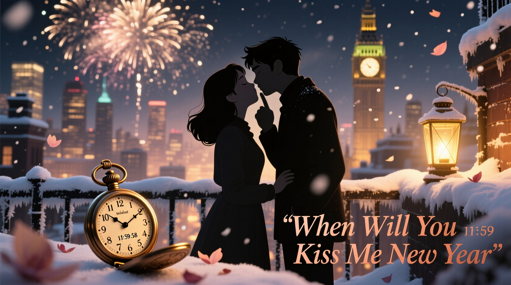 when will you kiss me new year