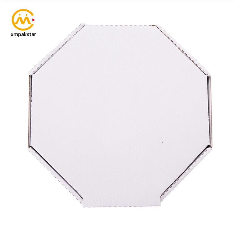 Custom logo corrugated cardboard packing 12 inch pizza packaging box