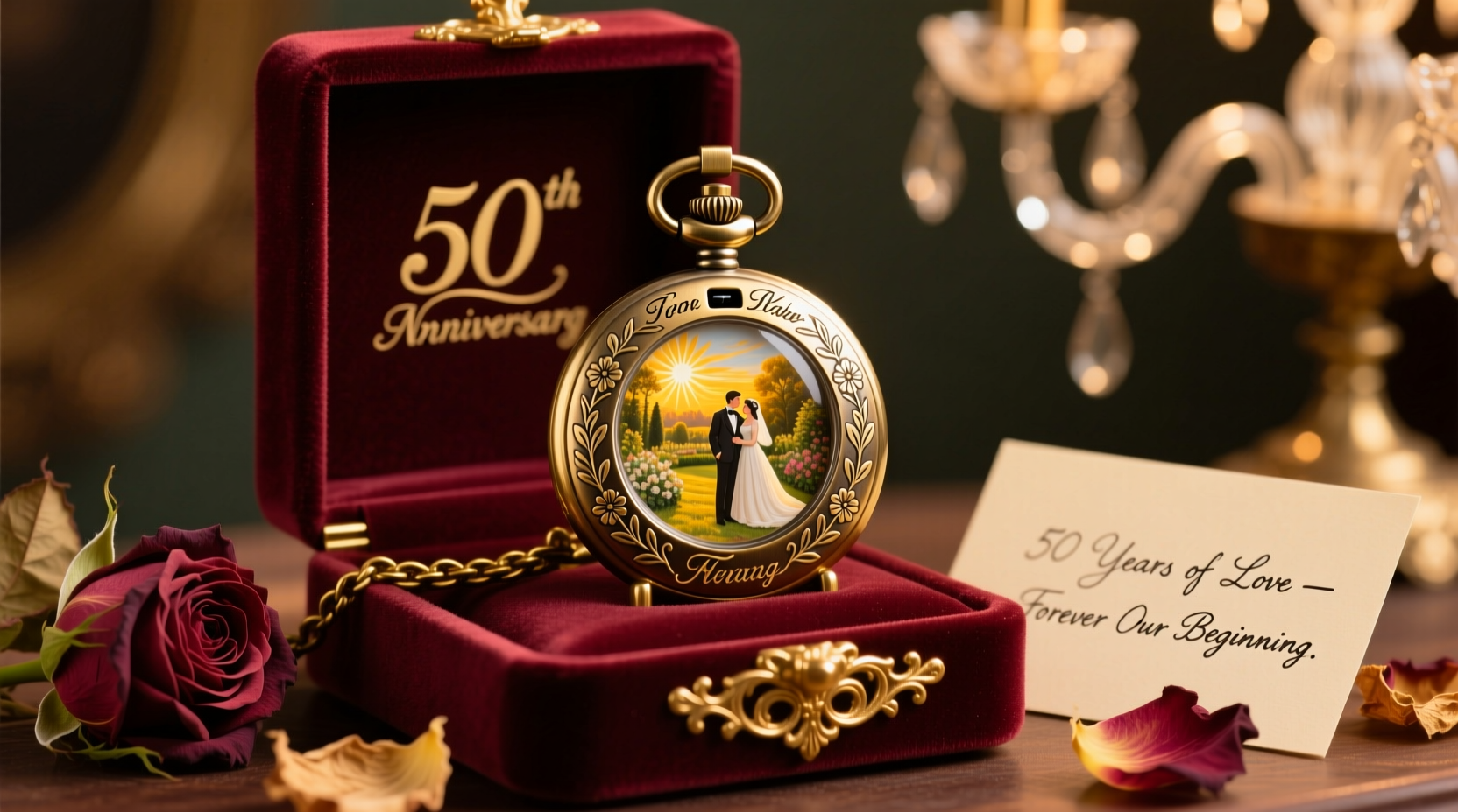 what is gift for 50th wedding anniversary