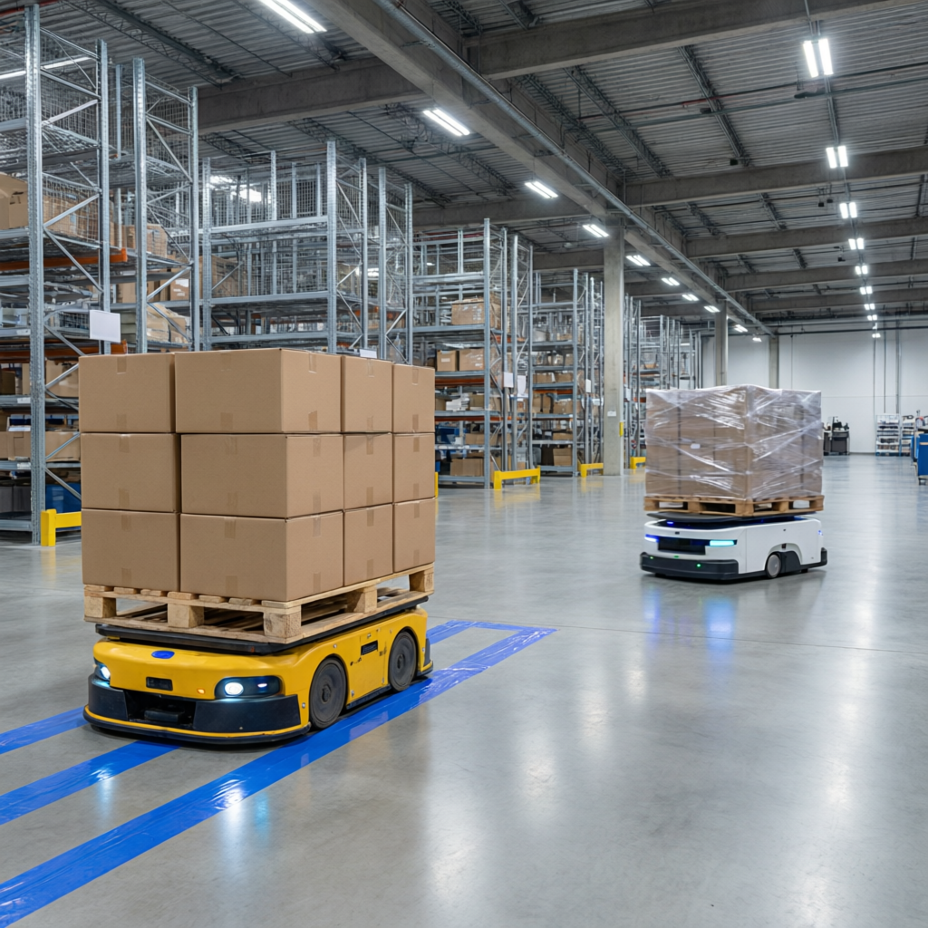 AGV vs AMR: A Comprehensive Comparison Guide for Warehouse and Factory Automation