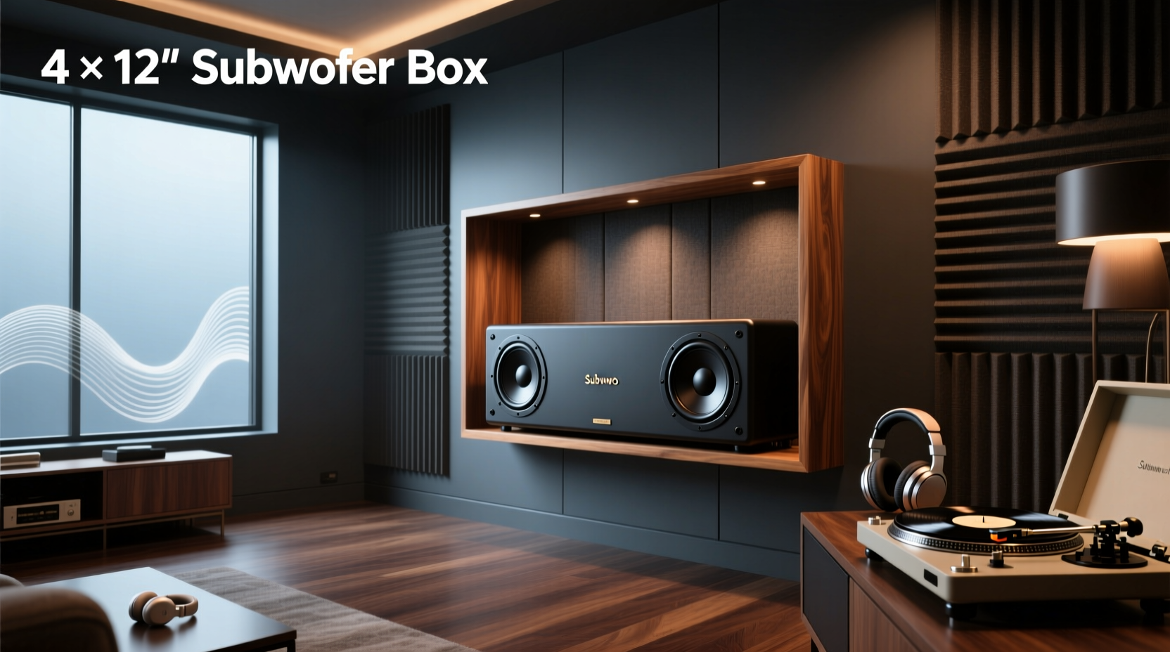 4 12 inch subwoofer box guide