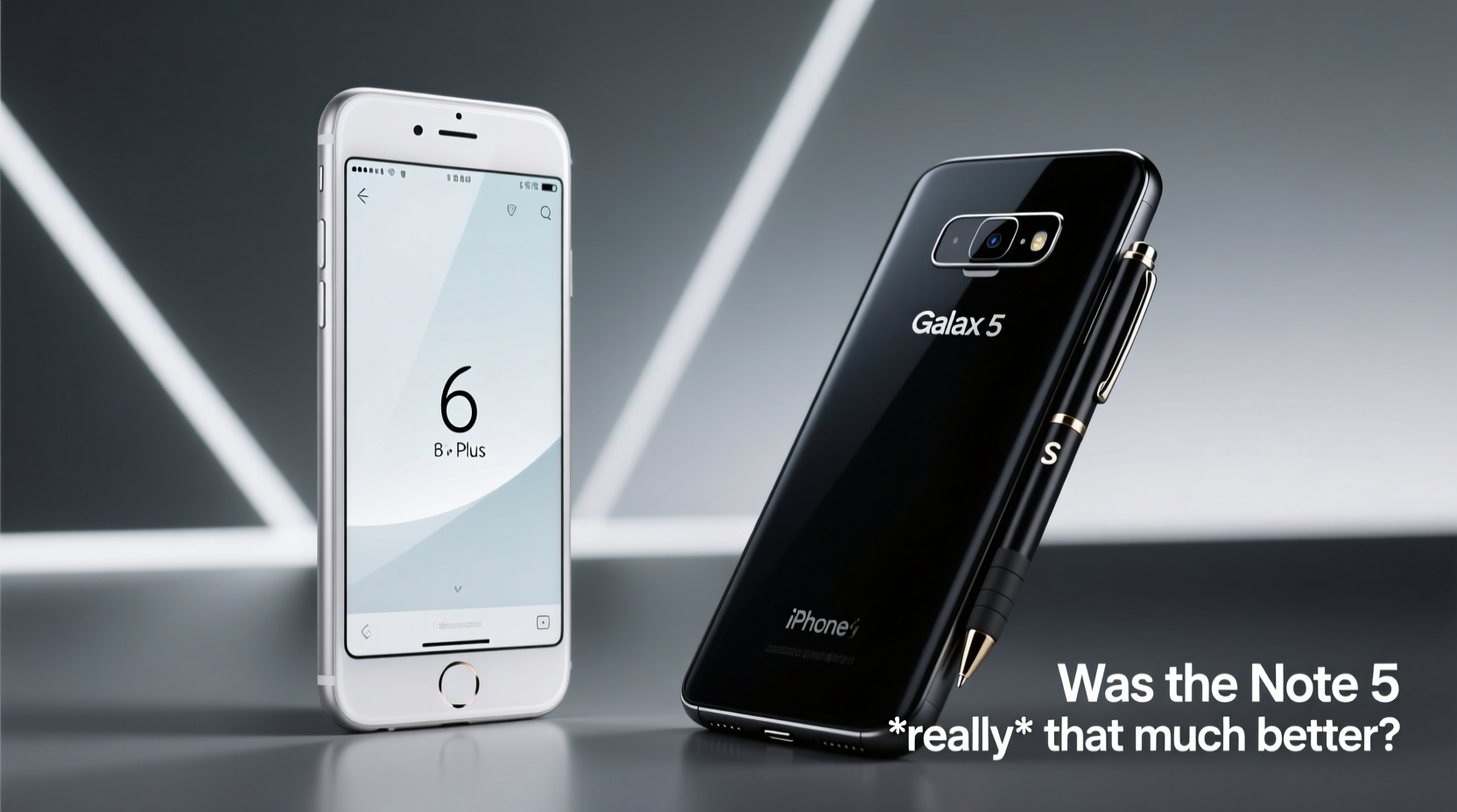 iphone 6 plus vs galaxy note 5 looking back was the note 5 really that much better 6