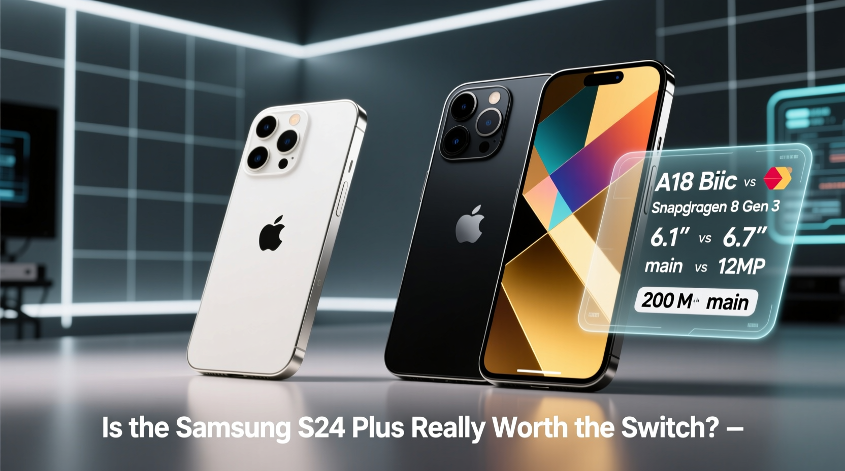 iphone 16e vs galaxy s24 plus is the samsung really worth the switch