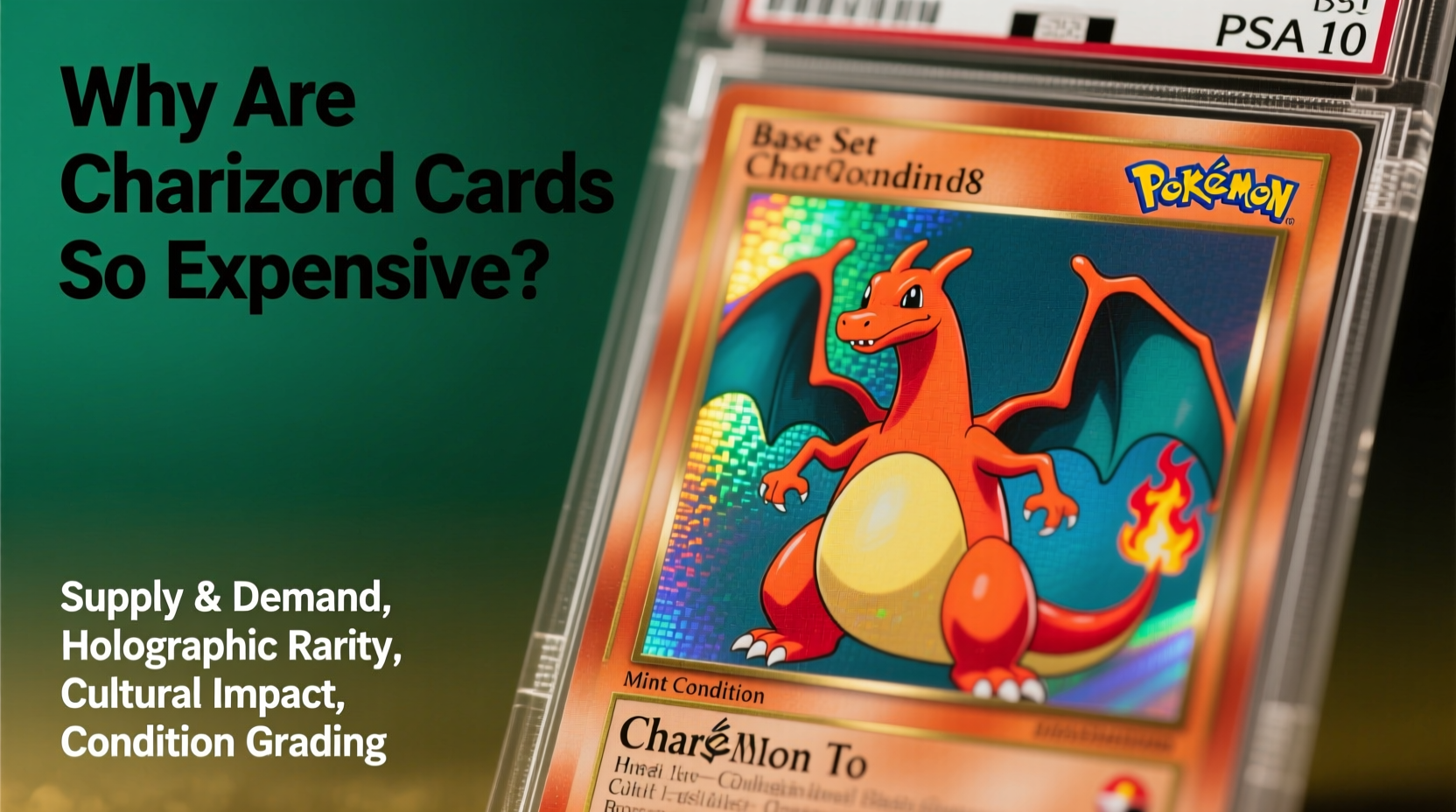 why are charizard cards so expensive factors values