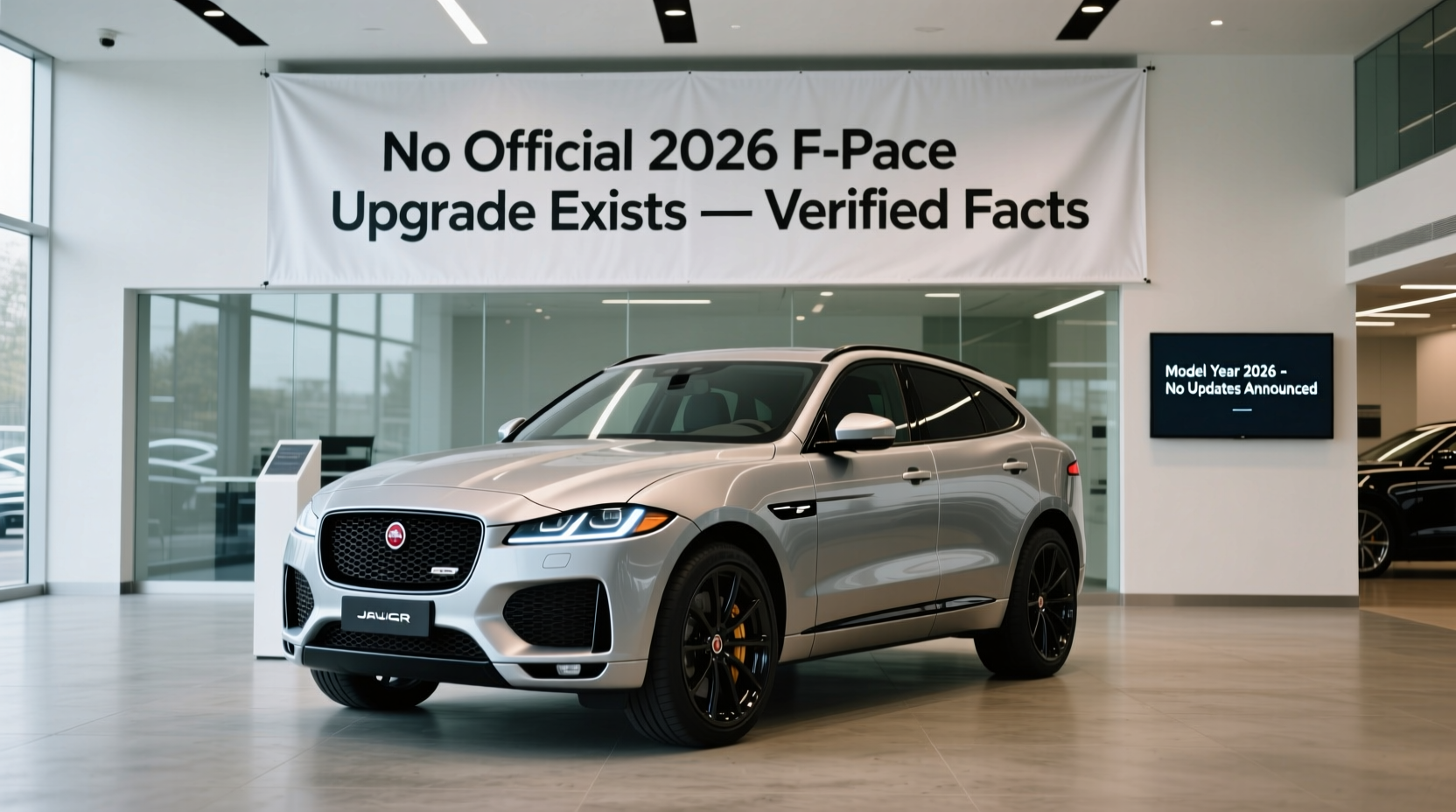 No Official 2026 F-PACE Upgrade Exists — Verified Facts