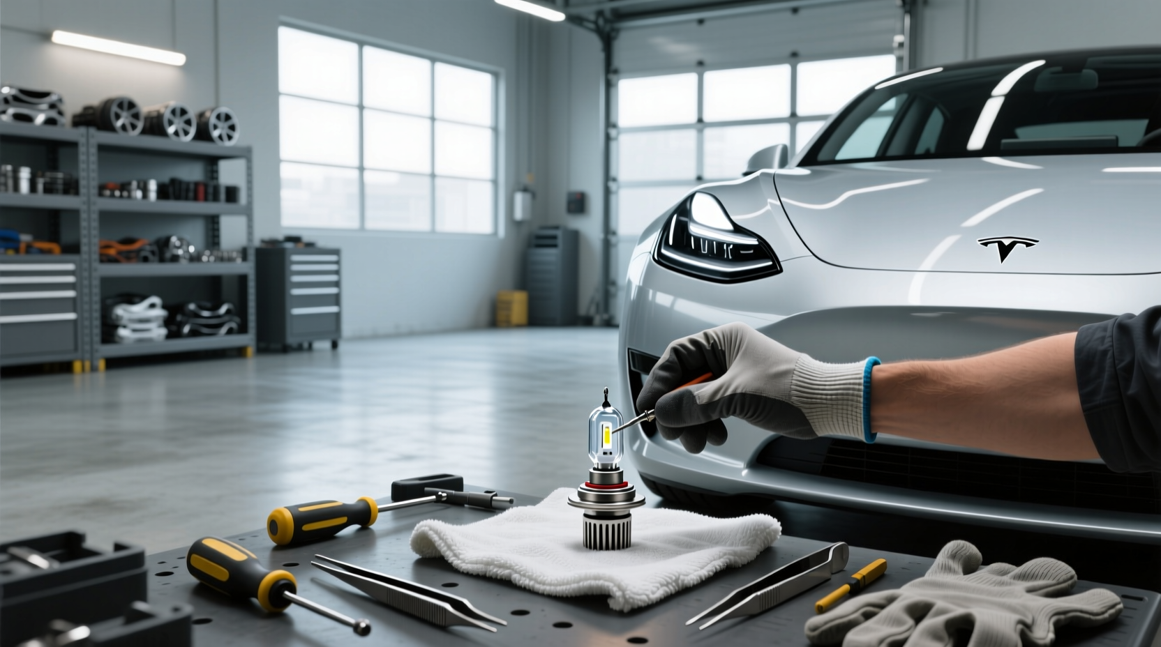 How to Replace Tesla Headlight Bulb: Step-by-Step Guide