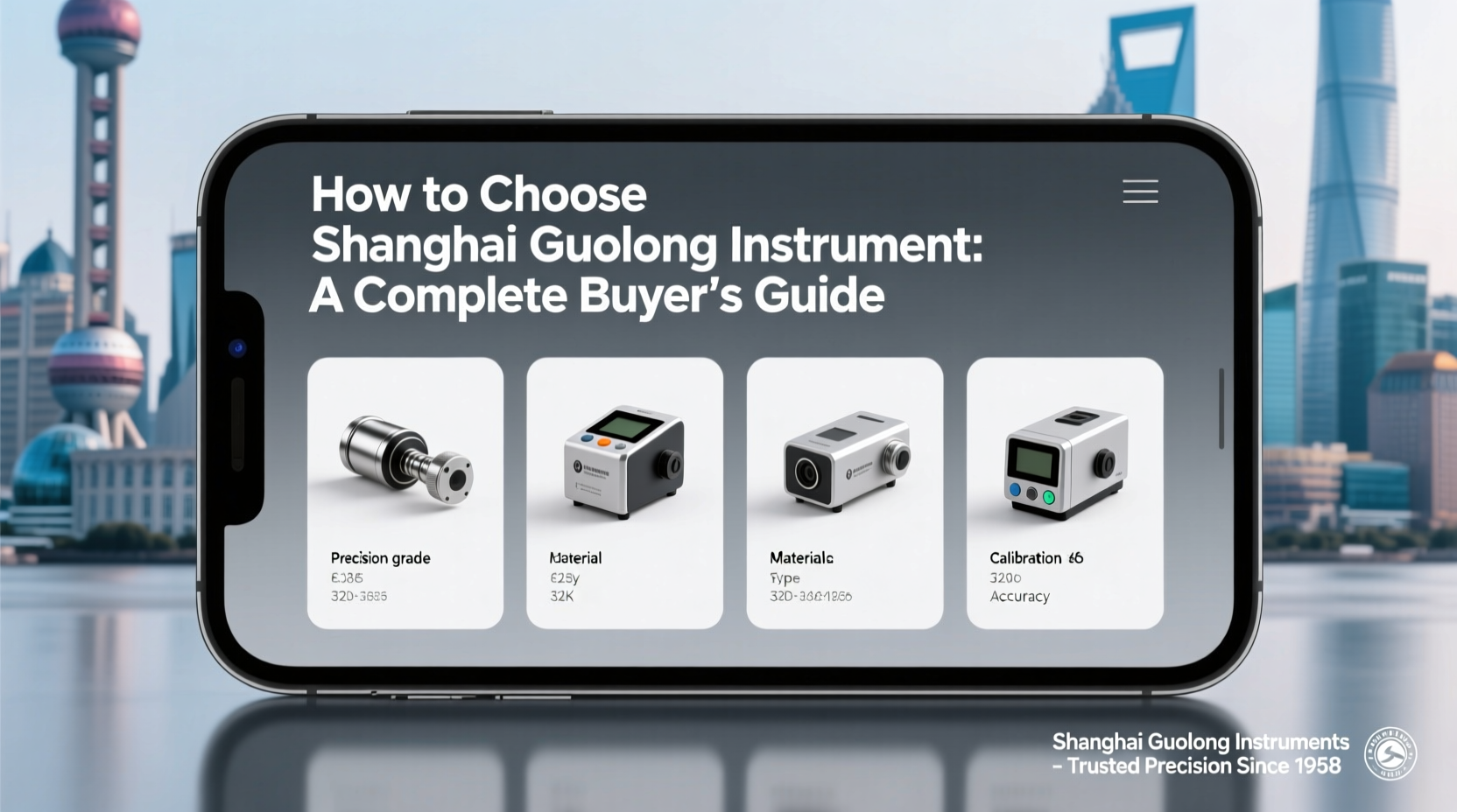 How to Choose Shanghai Guolong Instrument: A Complete Buyer's Guide