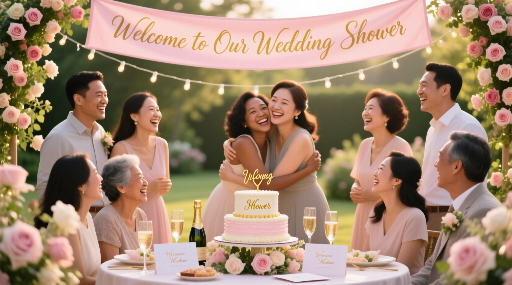 who gets invited to a wedding shower