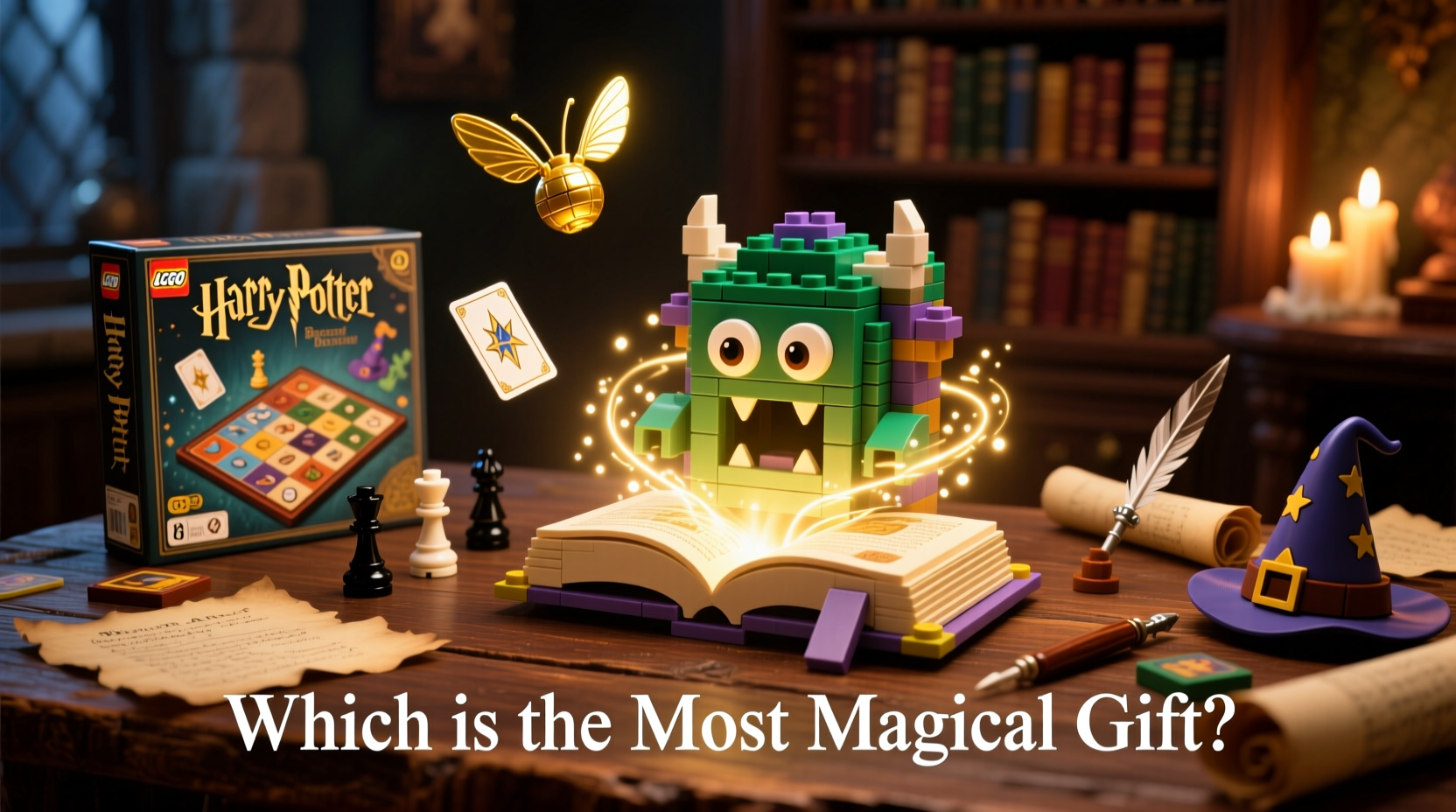 lego monster book vs harry potter board games which is the most magical gift