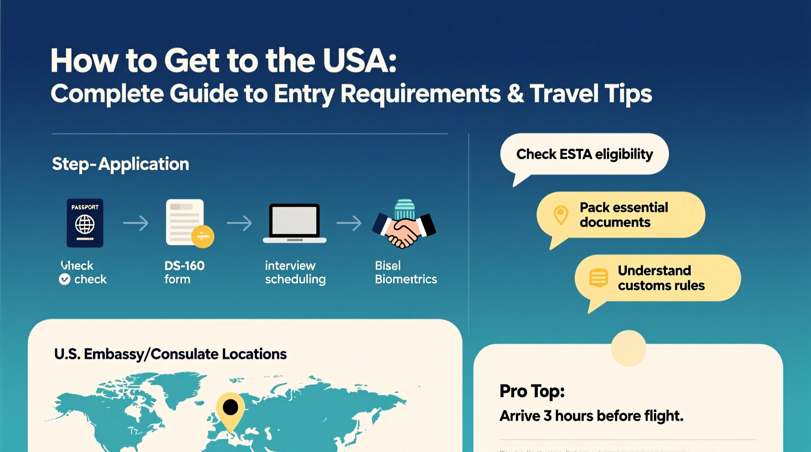 how to get to the u s a complete guide to entry requirements and travel tips