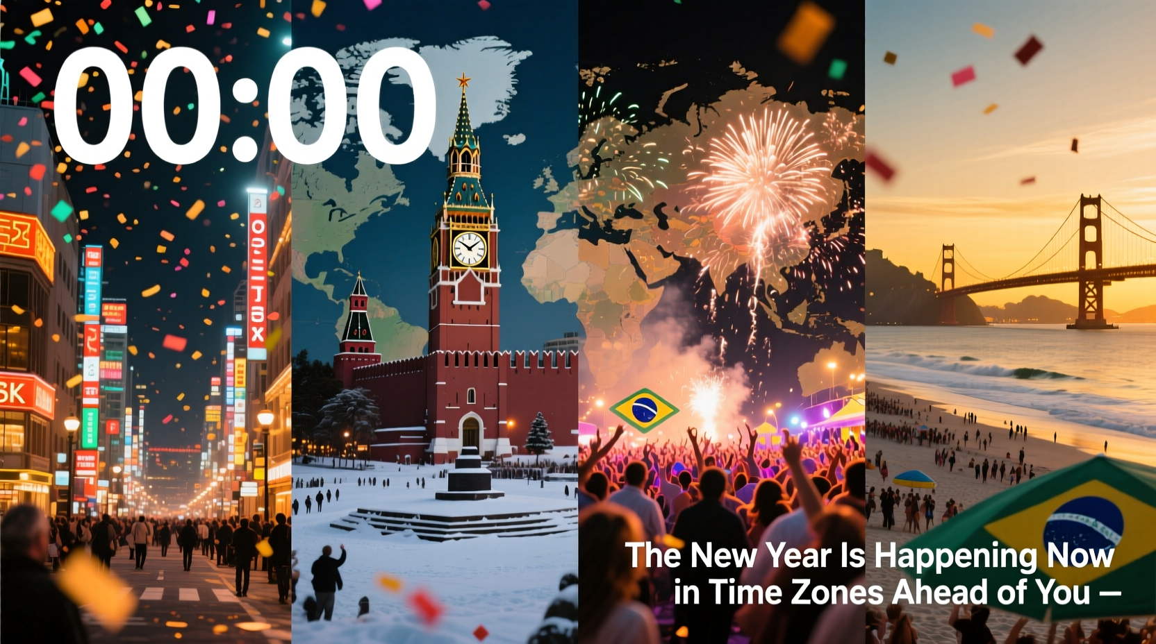 where is the new year right now