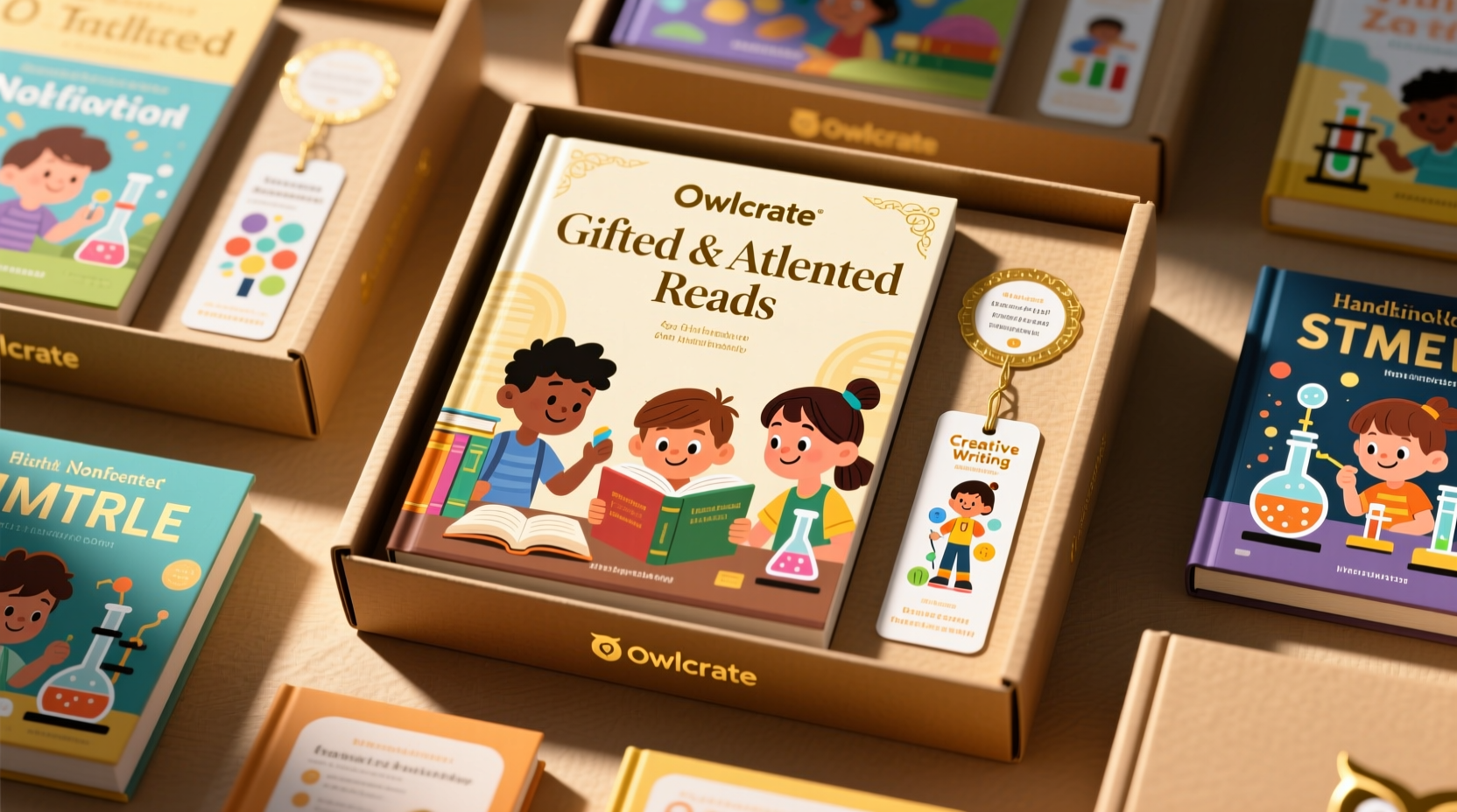 owlcrate gifted and talented book box alternatives similar reads