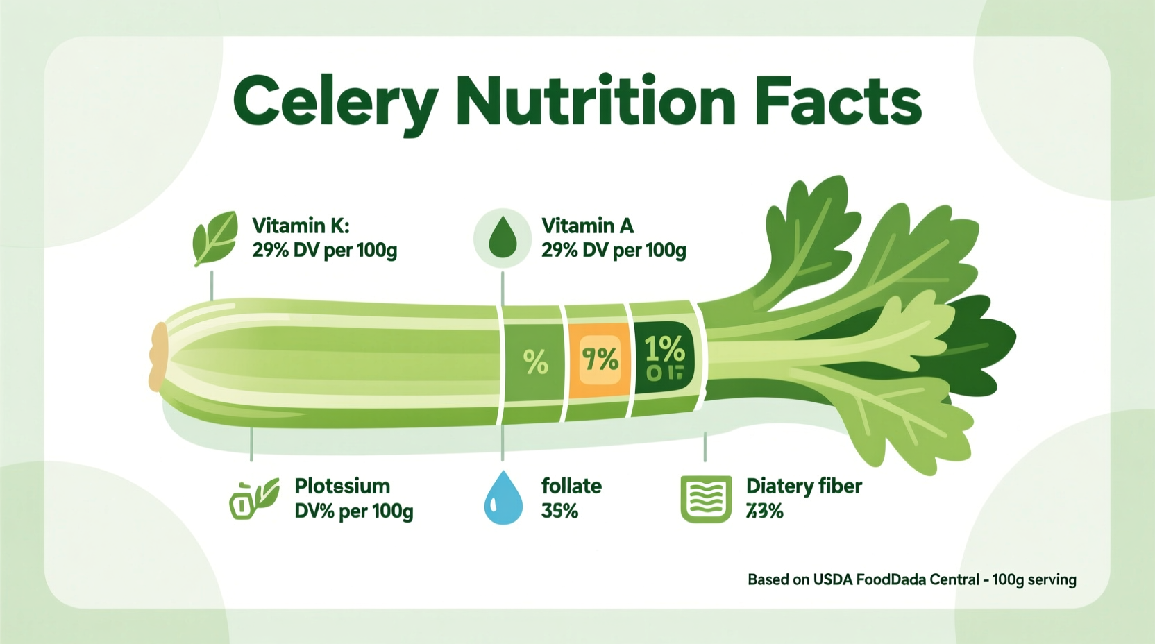 Celery Nutrition Facts: Complete 2024 Data & Health Benefits