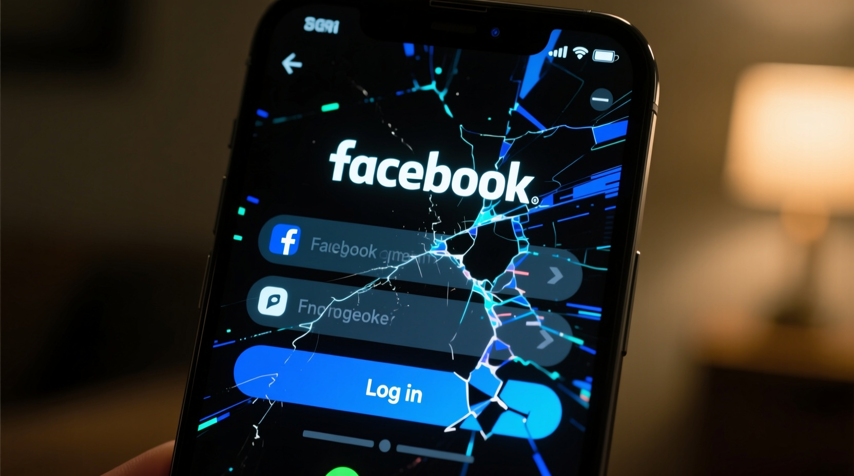 why is facebook black and blue possible display issues more