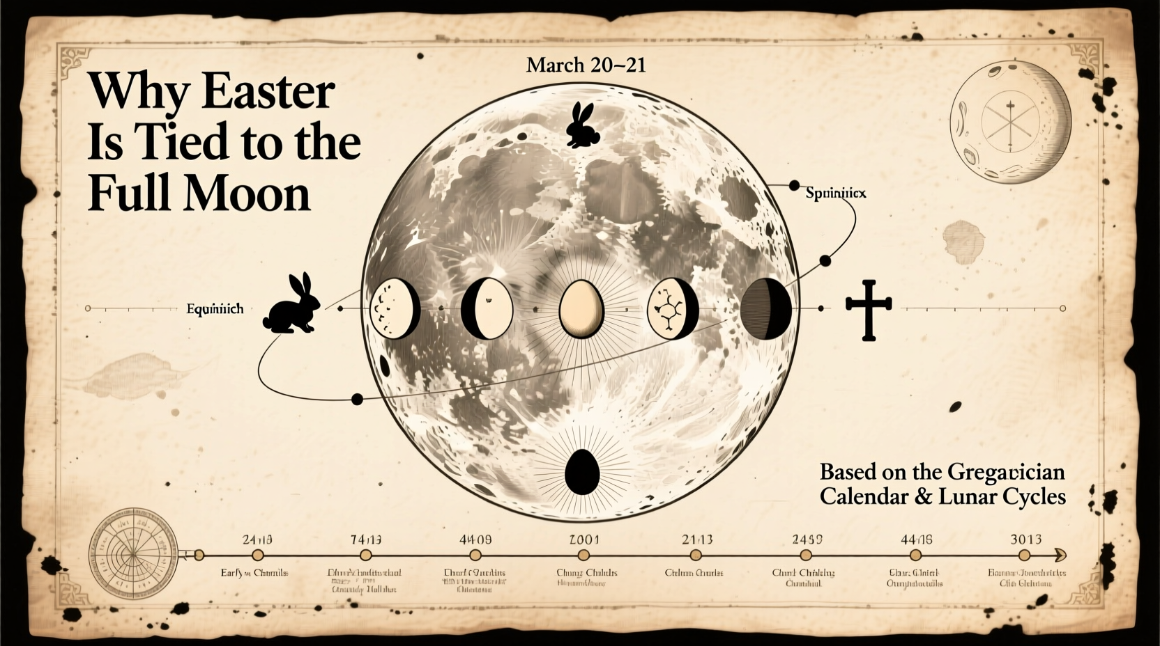 why is easter always on a full moon