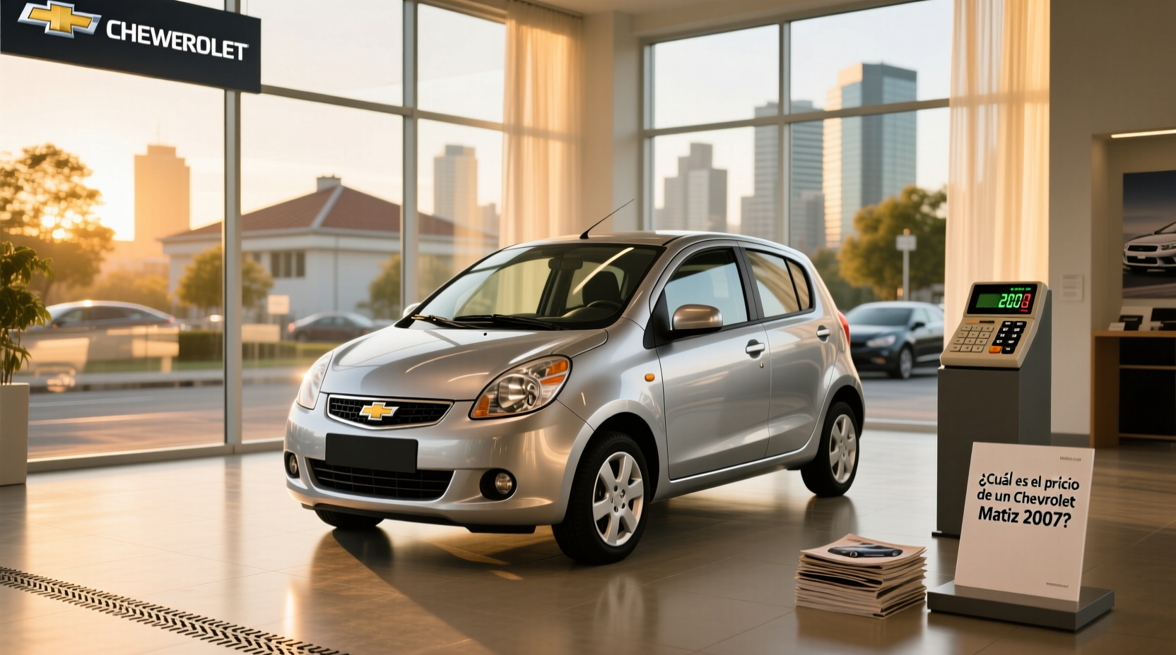 2 din chevrolet matiz,¿cuál es el precio de un chevrolet matiz 2007 