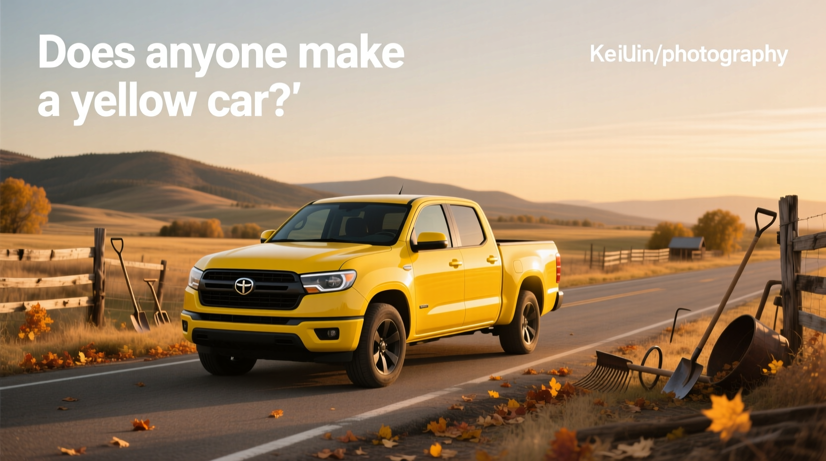 Yellow Pickup Truck Guide: How to Choose One
