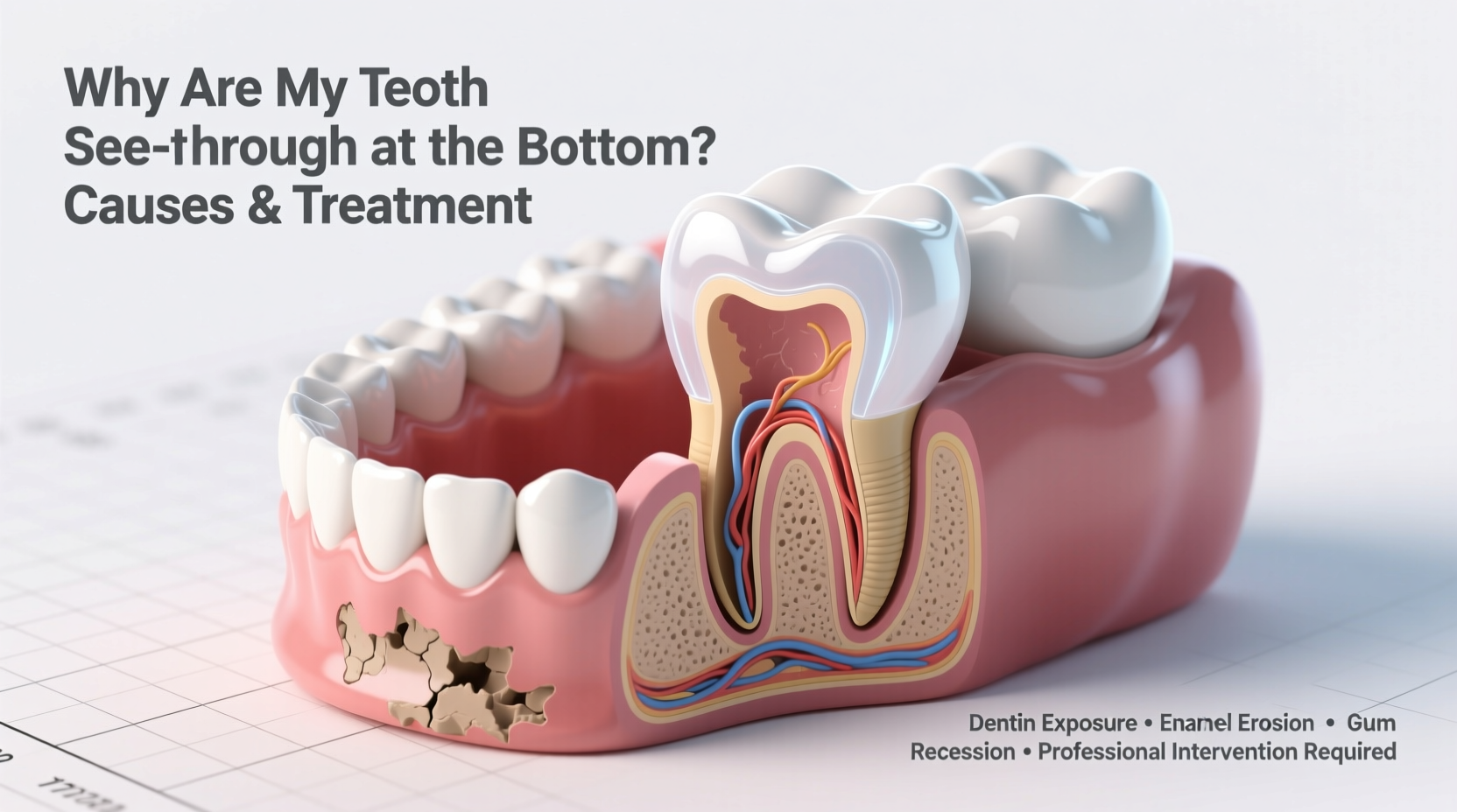 why are my teeth see through at the bottom causes treatment